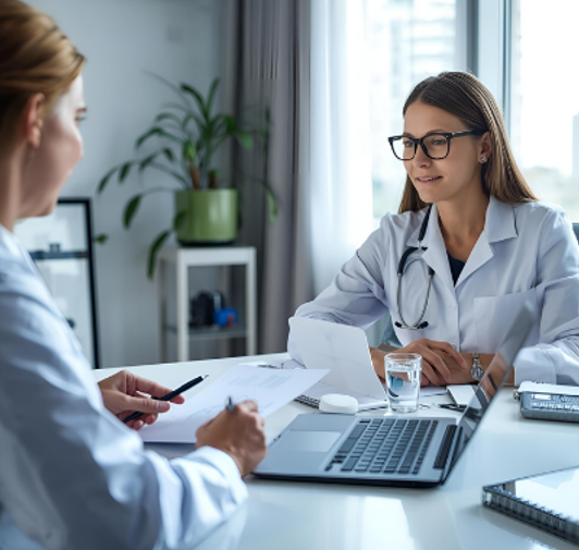 image of a healthcare team working together