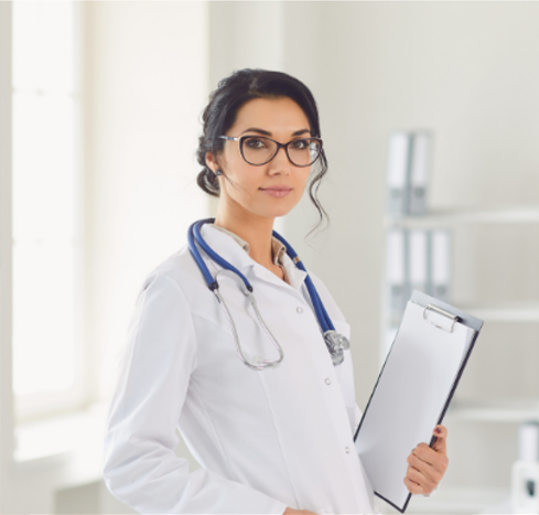 image of a doctor consulting